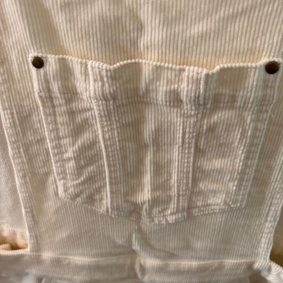 Anthropologie Pilcro Brand White Overalls - Picture 7 of 8